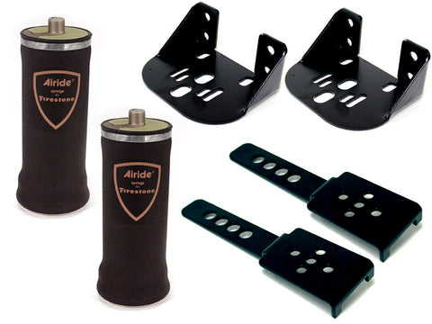 Ridetech AIRoverLeaf 2000lb Sideframe 2.5in Leaf Bracket Kit - 19002002