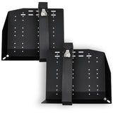 Go Rhino XVenture Gear Hard Case Mount Long 44in. (Mount ONLY for XRS/SRM Racks) - Tex. Blk - XG451607M