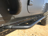 Fishbone Offroad 07-18 Jeep Wrangler JK 4 Door Steel Side Steps - Black Textured Powdercoat - FB23070