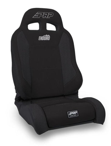 PRP EnduroTrek Reclining Suspension Seat - Black Suede - Passenger - A8901045-241