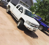 Road Armor 08-13 Chevy 1500 Stealth Front Winch Bumper w/Pre-Runner Guard - Tex Blk - 37704B