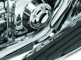 Kuryakyn Bridge The Gap Heat Shield 93-08 Touring Models Chrome - 9196