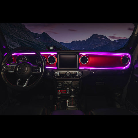 ORACLE Lighting Jeep Wrangler JL / Gladiator JT ColorSHIFT Fiber Optic LED Interior Kit - 4236-333