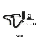 Mishimoto 11-14 Ford F-150 EcoBoost 3.5L Baffled Oil Catch Can Kit - Black - MMBCC-F35T-11SBE