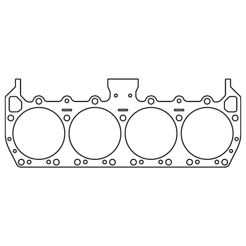 Cometic Chrysler 361/383/413/440 4.400in Bore 0.043in Copper Round Bore Head Gasket - C15417-043