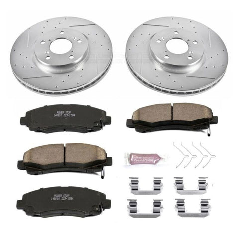 Power Stop 12-14 Honda Ridgeline Front Z23 Evolution Sport Brake Kit - K5939