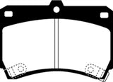EBC 94-97 Ford Aspire 1.3 manual Greenstuff Front Brake Pads - DP2884