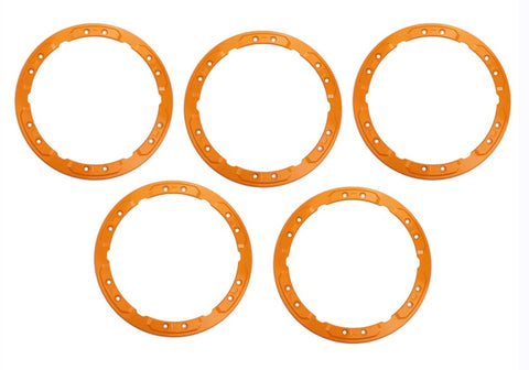 Ford Racing 2021+ Ford Bronco Functional Bead Lock Ring Kit - Orange - M-1021K-BLO
