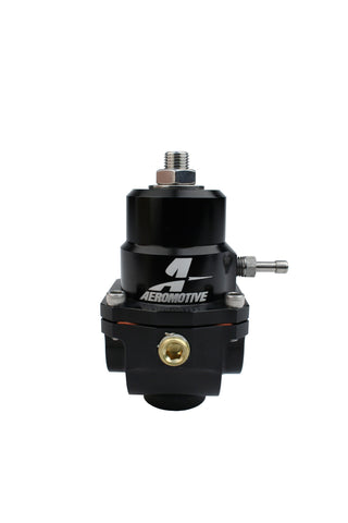 Aeromotive Adjustable Regulator - 35-75PSI - .188 Valve - (2) -08 Inlets/-08 Return - 13303