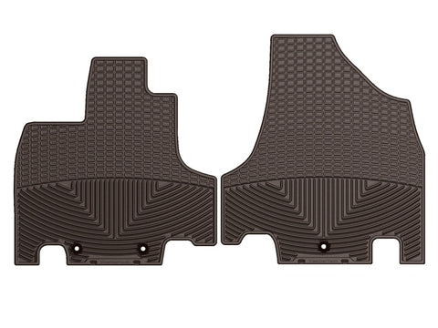 WeatherTech 2011-2016 Honda Odyssey Front Rubber Mats - Cocoa - W211CO