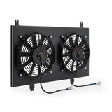 Mishimoto 03-06 Nissan 350Z Aluminum Fan Shroud Black - MMFS-350Z-03BK