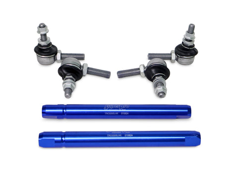 SuperPro 2004 Mazda 3 i Front HD Adjustable End Link Set (10mm Studs 254mm to 305mm) - TRC10200