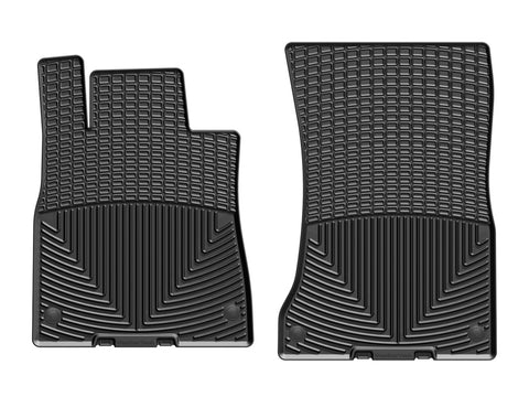 WeatherTech 2014+ Mercedes-Benz S-Class Front Rubber Mats - Black - W351
