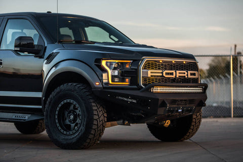 Addictive Desert Designs 17-18 Ford F-150 Raptor HoneyBadger Front Bumper - F117432860103