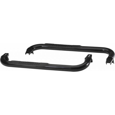 Rampage 1987-1995 Jeep Wrangler(YJ) 3 Inch Round Nerf Bar - Black - 8625