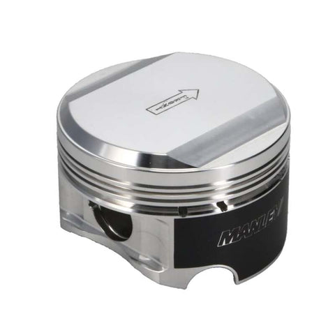 Manley Nissan Skyline 2.7L RB26DETT 87mm Bore 77.7mm Stroke 9.0:1 CR +17cc Dish - Set of 6 Pistons - 643110C-6