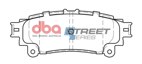 DBA 16-17 Lexus GS200t (Excl F Sport) Street Series Rear Brake Pads - DB2245SS