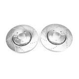 Power Stop 14-19 Acura RLX Front Evolution Drilled & Slotted Rotors - Pair - JBR1588XPR