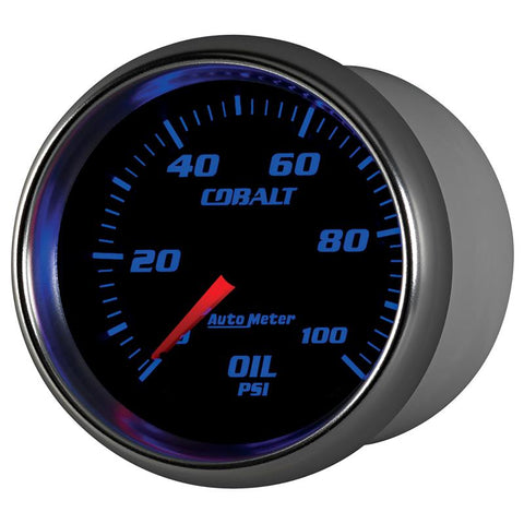 Autometer Cobalt 66mm 0-100 PSI Oil Pressure Gauge - 7921