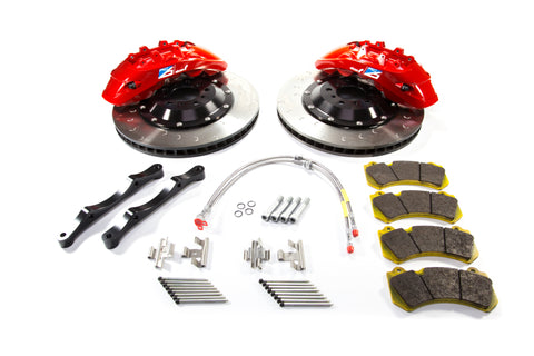 Alcon 2015+ BMW M3 F80 400x34mm Red 6 Piston Front Brake Upgrade Kit - BKF7059Y07