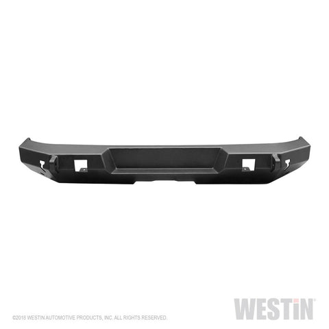 Westin 07-18 Jeep Wrangler JK WJ2 Rear Bumper - Textured Black - 59-82005
