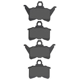 DFC 88-90 Dodge Dynasty Rear 4000 Hybridynamic Brake Pads - 4000-0386-00