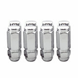 McGard Hex Lug Nut (Cone Seat / Duplex) 9/16-18 / 7/8 Hex / 2.5in. Length (8-Pack) - Chrome - 64806