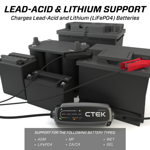 CTEK Battery Charger - CT5 Powersport - 2.3A - 40-339