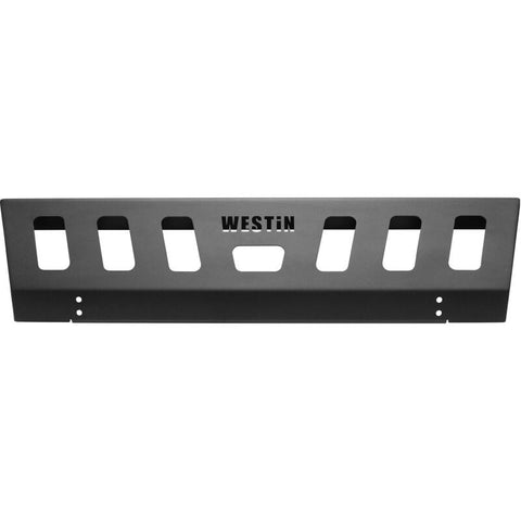 Westin 07-18 Jeep Wrangler JK WJ2 Skid Plate for Front Bumper - Textured Black - 59-80005-SP