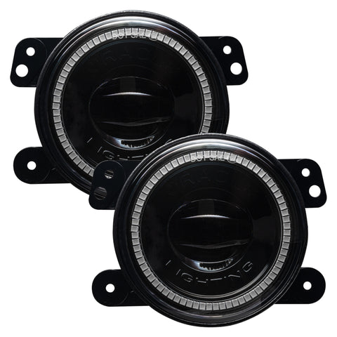 Oracle Jeep Wrangler JK/JL/JT High Performance W LED Fog Lights - Blue - 5846-002