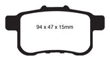 EBC 09-14 Acura TSX 2.4 Greenstuff Rear Brake Pads - DP21987