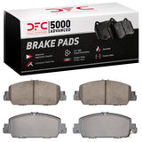 DFC 14-17 Honda Accord Sedan Front Ceramic 5000 Advanced Brake Pads - 1551-1654-00