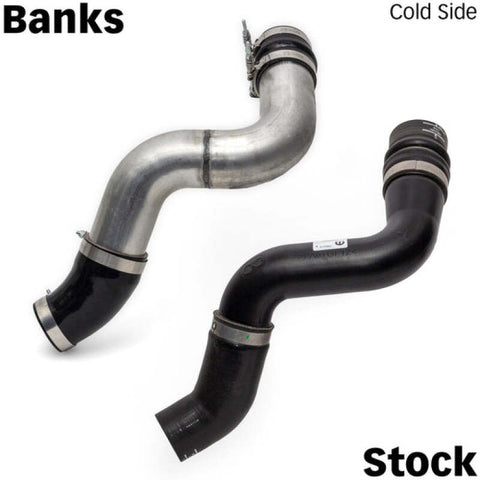 Banks Power 19-21 Ram 2500/3500 6.7L Cummins Boost Tube Upgrade Kit - Red Raw Finish - 26006
