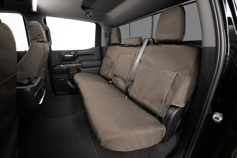 Covercraft 14-21 Toyota Tundra Waterproof Polyester SeatSaver Custom Second Row Seat Covers - Taupe - SS8433WFTP
