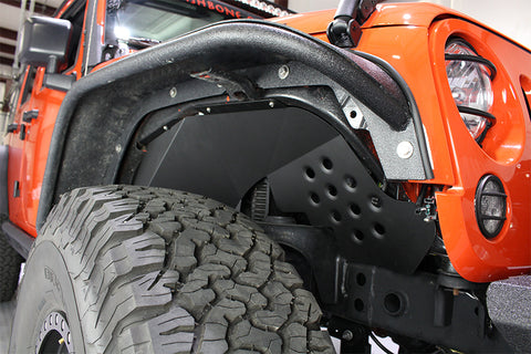 Fishbone Offroad 07-18 Jeep Wrangler JK Aluminum Front Inner Fenders - FB33007F