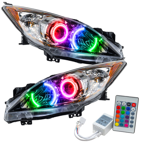 Oracle 10-13 Mazda 3 SMD HL - Halogen - ColorSHIFT w/ Simple Controller - 7100-504