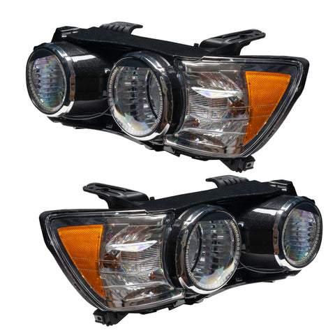Oracle 12-15 Chevy Sonic Pre-Assembled SMD Headlights - ColorSHIFT w/ Simple Controller - 8104-504