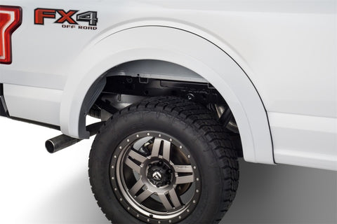 Bushwacker 15-17 Ford F-150 Styleside Extend-A-Fender Style Flares 4pc 67.1/78.9/97.6in Bed - Black - 20936-02