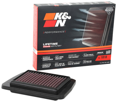 K&N Yamaha Star Venture 1854 2018 Replacement Air Filter - YA-1818