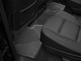 WeatherTech 15+ Chevy Tahoe/Sub/Silv/ GMC Yukon/XL/Sierra Rear Rubber Mats - Black - W324