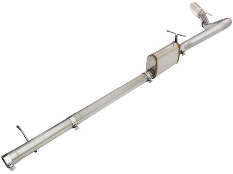 aFe MACHForce XP Exhaust 3in-3.5in SS Single Side Ext CB w/ Polish Tip 99-04 Ford F-250 V8 5.4L/6.8L - 49-43076-P