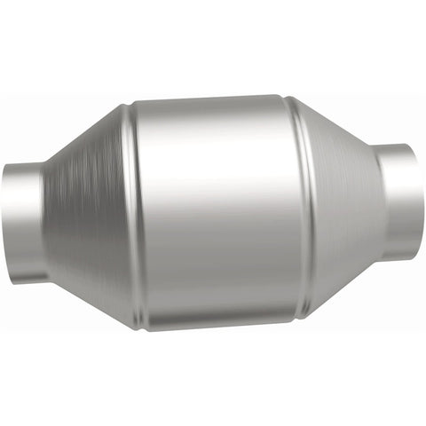 MagnaFlow Univ Cat Conv 2.5in Inlet/Outlet Center/Center Round 3in Body L x 5in W x 8.75in Overall L - 51656