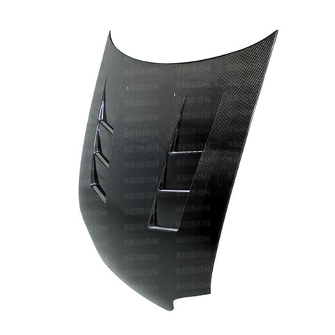 Seibon 92-95 Honda Civic 2DR/3DR TS-Style Carbon Fiber Hood - HD9295HDCV2D-TS