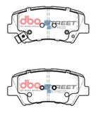 DBA 17-20 Hyundai Elantra (w/280mm Front Rotor) Front Street Series Brake Pads - DB2443SS
