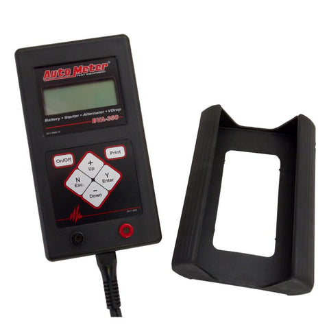 Autometer Handheld Automotive/Heavy Duty Truck Electrical System Analyzer 6V/12V Applications - BVA-350