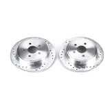 Power Stop 03-07 Chrysler PT Cruiser Rear Evolution Drilled & Slotted Rotors - Pair - AR8353XPR