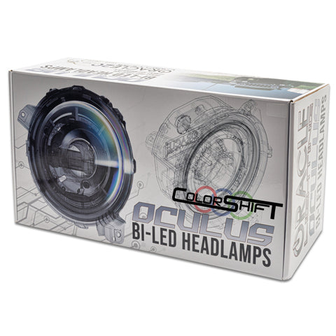 Oracle Oculus Bi-LED Projector Headlights for Jeep JL/Gladiator JT - w/o Controller - 5839-334