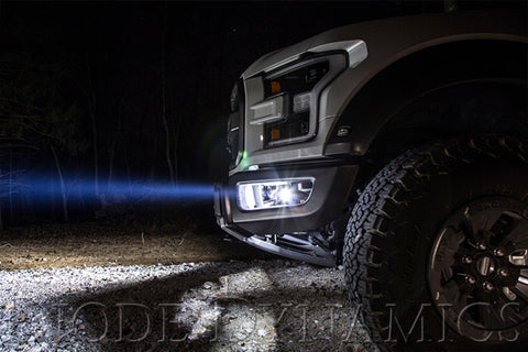 Diode Dynamics Raptor 2017 Stage Series Fog Kit 12 - White Wide - DD6007