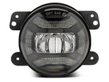 Raxiom 07-18 Jeep Wrangler JK Axial Series 4-In LED Fog Lights- Clear - J167046