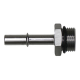 DeatschWerks 10AN ORB Male to 3/8in Male EFI Quick Connect Adapter - Anodized DW Titanium - 6-02-0125